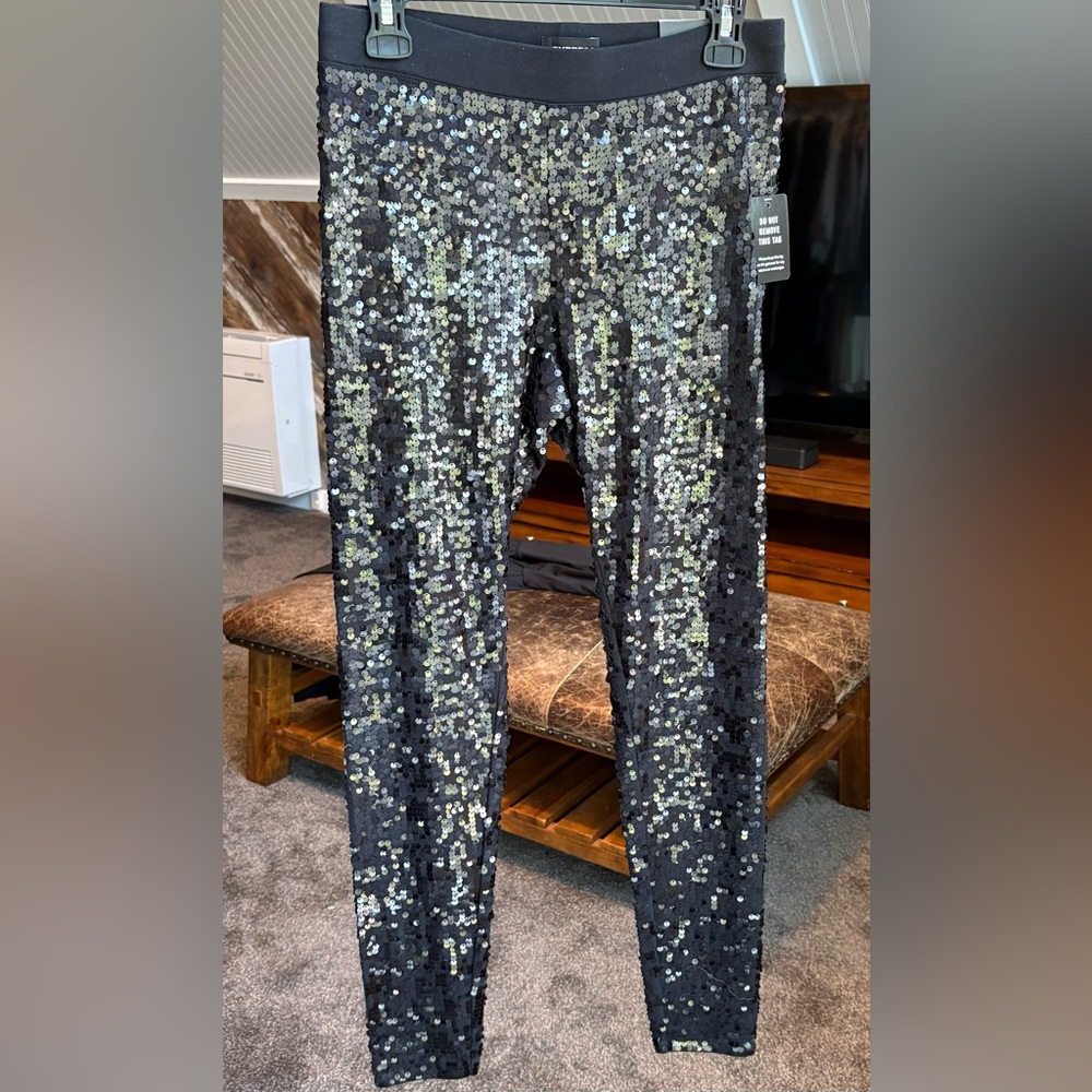 Express Sequined High Rise Leggings